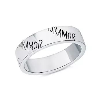 Серебряное кольцо с эмалью