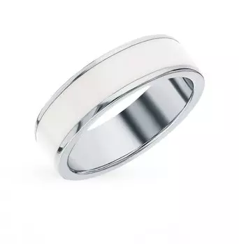 Серебряное кольцо с эмалью