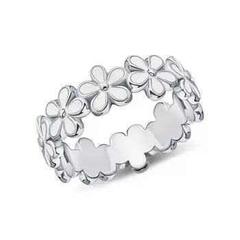 Серебряное кольцо с эмалью