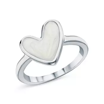 Серебряное кольцо с эмалью