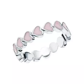 Серебряное кольцо с эмалью