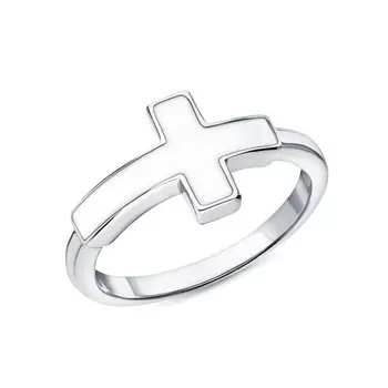 Серебряное кольцо с эмалью