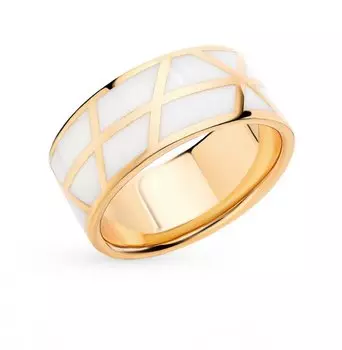 Серебряное кольцо с эмалью