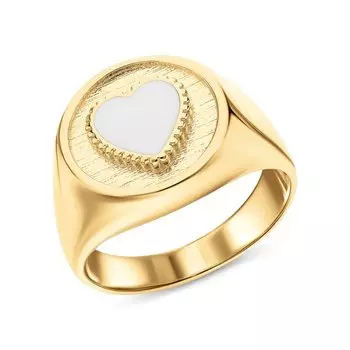 Серебряное кольцо с эмалью