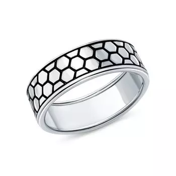 Серебряное кольцо с эмалью