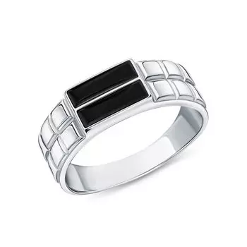 Серебряное кольцо с эмалью