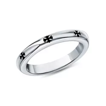 Серебряное кольцо с эмалью