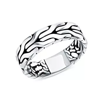 Серебряное кольцо с эмалью