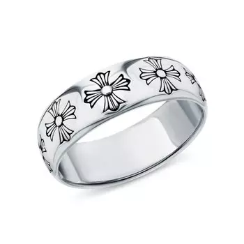 Серебряное кольцо с эмалью