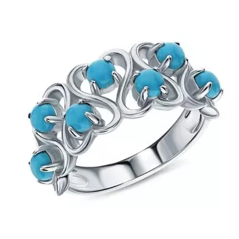 Серебряное кольцо с бирюзой