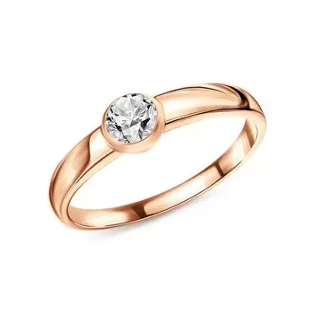 Серебряное кольцо с фианитами