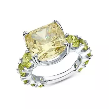 Серебряное кольцо с фианитами