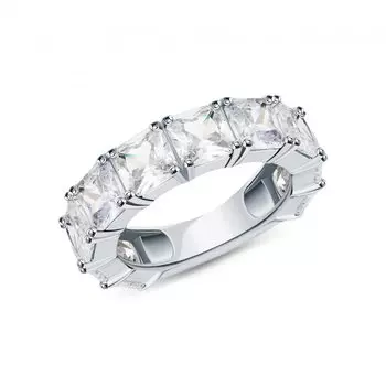 Серебряное кольцо с фианитами