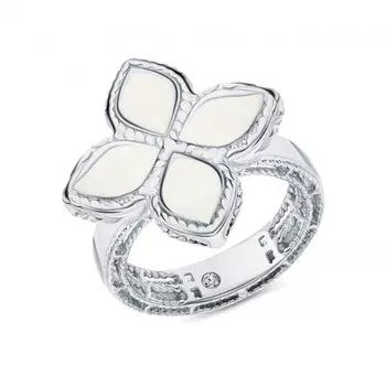 Серебряное кольцо с фианитами