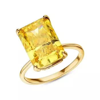 Серебряное кольцо с фианитами