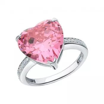 Серебряное кольцо с фианитами