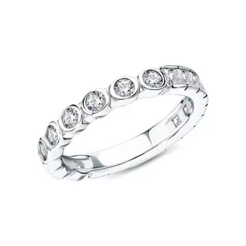 Серебряное кольцо с фианитами