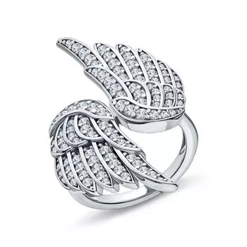 Серебряное кольцо с фианитами