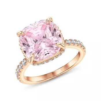 Серебряное кольцо с фианитами