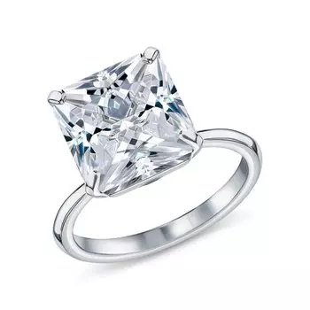 Серебряное кольцо с фианитами