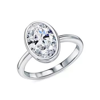 Серебряное кольцо с фианитами