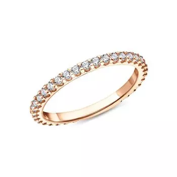 Серебряное кольцо с фианитами