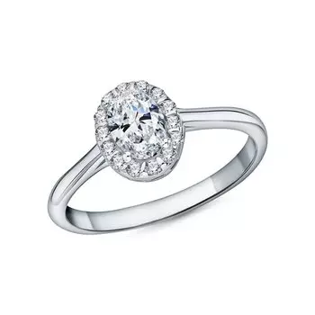 Серебряное кольцо с фианитами