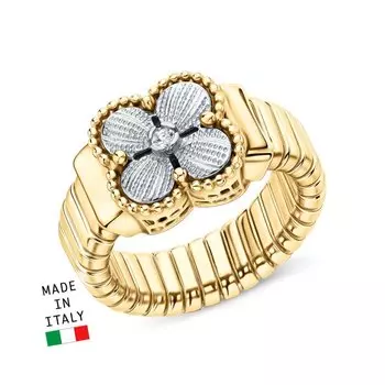 Серебряное кольцо с фианитами