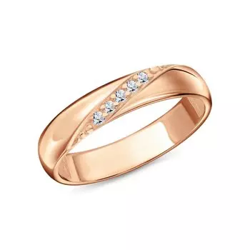 Серебряное кольцо с фианитами