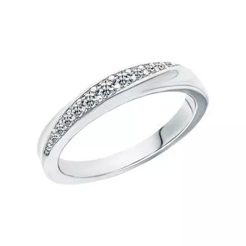 Серебряное кольцо с фианитами