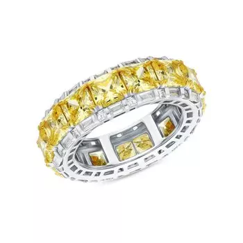 Серебряное кольцо с фианитами