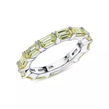 Серебряное кольцо с фианитами