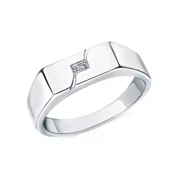 Серебряное кольцо с фианитами