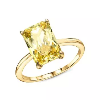 Серебряное кольцо с фианитами