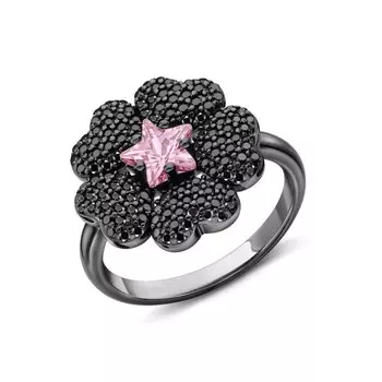 Серебряное кольцо с фианитами