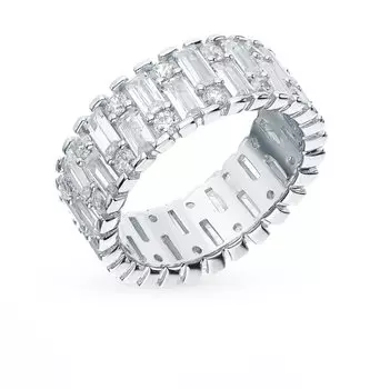 Серебряное кольцо с фианитами