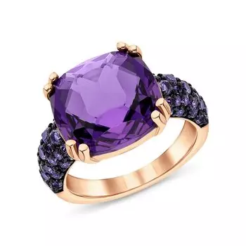 Серебряное кольцо с фианитами