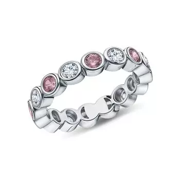 Серебряное кольцо с фианитами