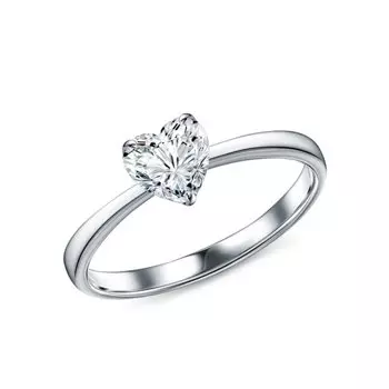 Серебряное кольцо с фианитами