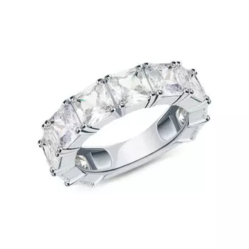 Серебряное кольцо с фианитами