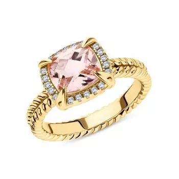 Серебряное кольцо с фианитами