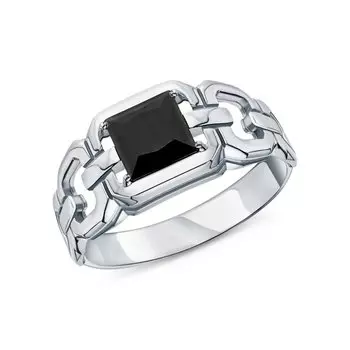 Серебряное кольцо с фианитами