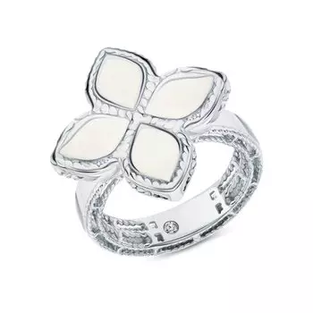 Серебряное кольцо с фианитами