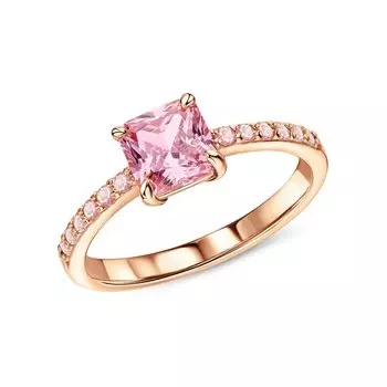 Серебряное кольцо с фианитами