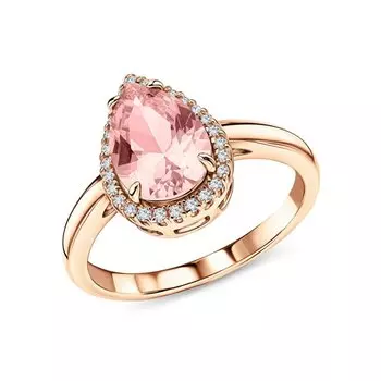 Серебряное кольцо с фианитами