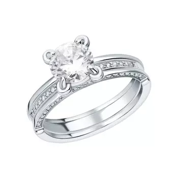 Серебряное кольцо с фианитами