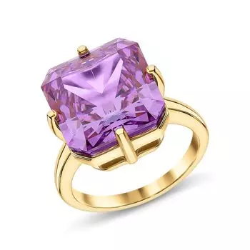 Серебряное кольцо с фианитом