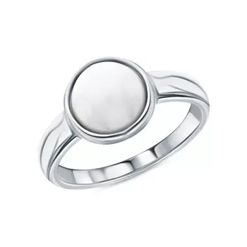 Серебряное кольцо с керамикой