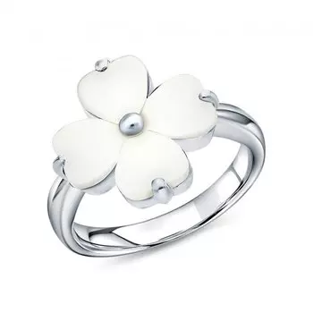 Серебряное кольцо с керамикой