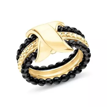 Серебряное кольцо с керамикой